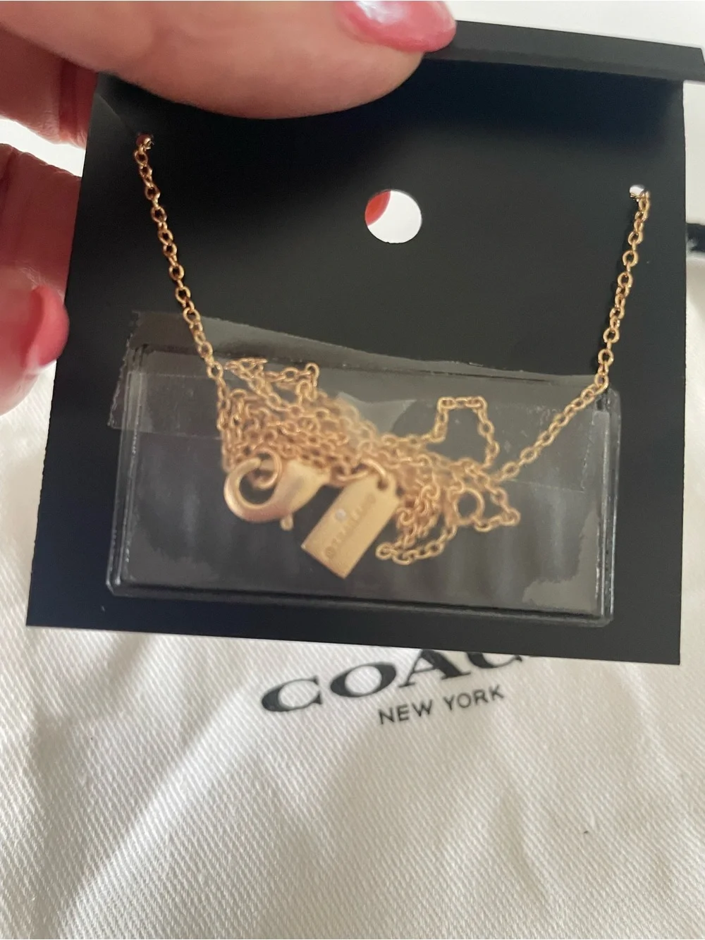 Coach elegant gold